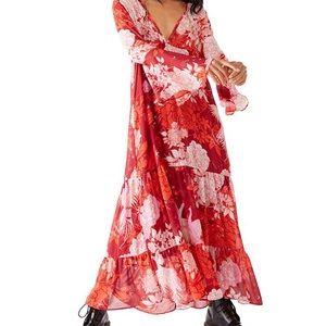 Free people Moroccan roll maxi dress